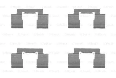 DODGE К-т установчий передн. гальм. колодок Neon BOSCH 1 987 474 457