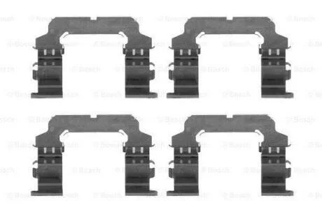 Монтажний комплект гальм. колодок NISSAN Patrol/Safari \'\'2.8-4.8 \'\'97>> BOSCH 1 987 474 462