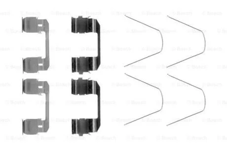 Установчий к-кт. гальм. колод.HONDA CR-V -07 BOSCH 1 987 474 466