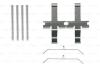 TOYOTA К-т установчий передн. гальм. колодок HILUX VII 2.5 D-4D 4WD 07-15, LAND CRUISER 80 4.2 TD 90-97, LAND CRUISER 90 3.4 i 24V 96-02 BOSCH 1 987 474 485 (фото 1)