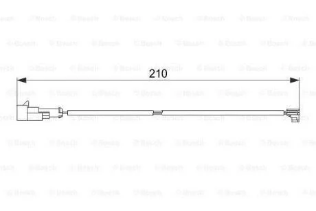 Датчик зносу гальмівних колодок BOSCH 1 987 474 520