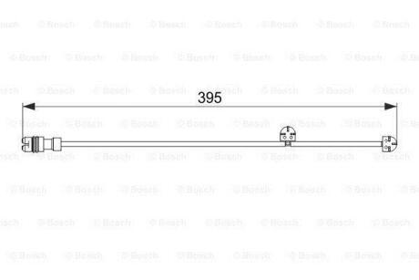 Сигнализатор, износ тормозных колодок BOSCH 1 987 474 559