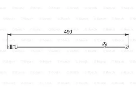 Датчик зносу,гальм.колодки BOSCH 1 987 474 560