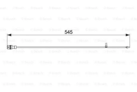 Датчик колодок PORSCHE 911 (997) 10- BOSCH 1 987 474 561