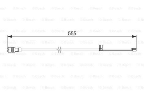 Датчик зносу,гальм.колодки BOSCH 1 987 474 568