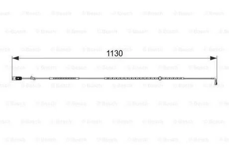 Датчик гальм. колод. ROVER 75 -05 BOSCH 1 987 474 595