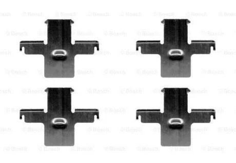 Установчий к-кт. гальм. колод. NISSAN Patrol BOSCH 1 987 474 612