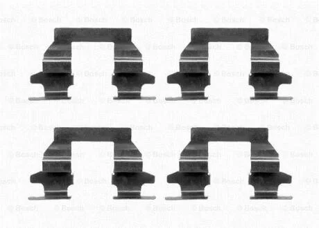 К-т. установки гальм. колод. NISSAN QASHQAI 07- BOSCH 1 987 474 655