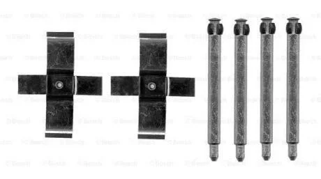 Установчий к-кт. гальм. колод. MERCEDES E210 BOSCH 1 987 474 704