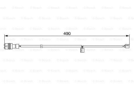 Датчик зносу,гальм.колодки BOSCH 1 987 474 989