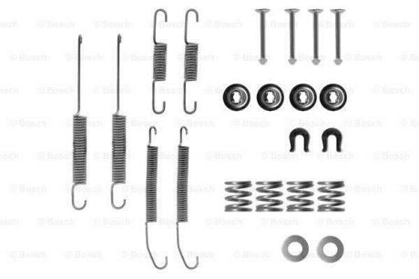 Комплект установки гальм. колод. NISSAN Almera 95- BOSCH 1 987 475 131
