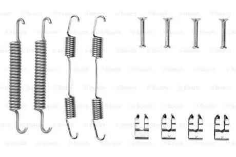 Установчий к-кт. гальм. колод. FIAT Fiorino 82- BOSCH 1 987 475 167