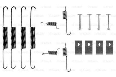 Установчий к-кт. гальм. колод. MAZDA 626 BOSCH 1 987 475 168