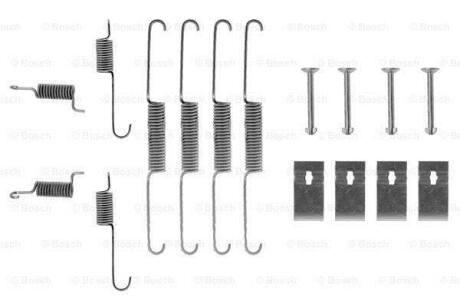 Монтажний к-кт. гальм. колод. MAZDA 323 III -93 BOSCH 1 987 475 169