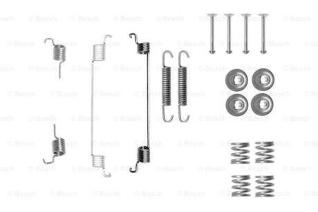Установчий к-кт. колодок LAND ROVER -14 BOSCH 1 987 475 330