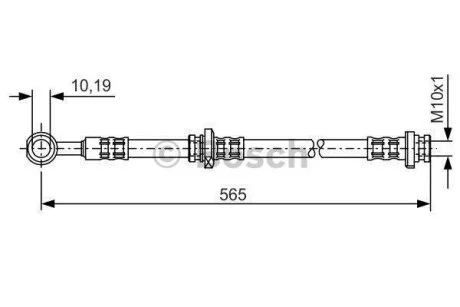 Шланг гальмівний BOSCH 1 987 476 133