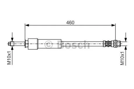 Гальмівний шланг BOSCH 1 987 476 297