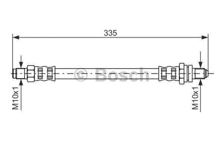 Гальмівний шланг BOSCH 1 987 476 600