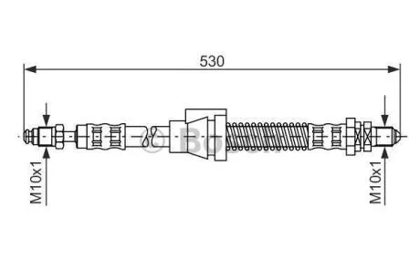 Гальмівний шланг BOSCH 1 987 476 605