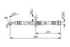 TOYOTA гальмівний шланг передн. RAV 4 94- BOSCH 1 987 476 758 (фото 1)