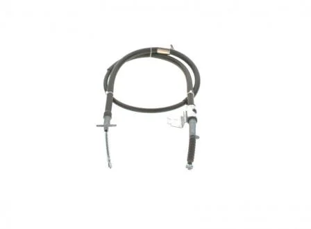 Трос стояночного гальма задн Лів (1412мм/1222мм) NISSAN 100NX, SUNNY III 1.4/1.6/2.0D 03.90-05.95 BOSCH 1 987 477 403