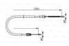 RENAULT трос ручного гальма задн. лів. (бараб.) Clio 98- BOSCH 1 987 477 642 (фото 1)