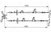 OPEL Трос ручного гальма MOKKA 1.4-1.8 13-, CHEVROLET TRAX 1.4-1.8 12- BOSCH 1 987 482 562 (фото 1)