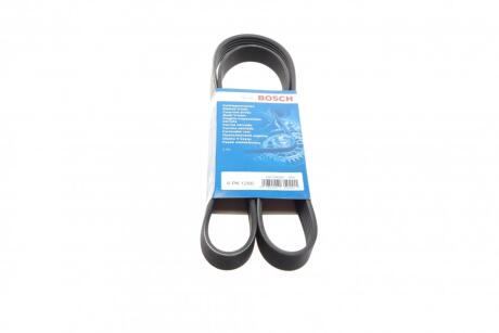 Поліклиновий ремінь (6PK1250) VOLVO 850, 960, 960 II, C70 I, S70, S90 I, V70 I, V90 I CHEVROLET CRUZE, TRAX CHRYSLER VOYAGER IV DODGE CARAVAN, STRATUS II FORD C-MAX II, FIESTA VII 1.0-2.9 08.90- BOSCH 1 987 946 087