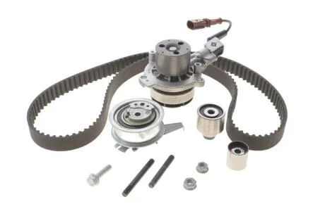 К-кт. грм. (ремінь + 3 ролика + перемикається помпа з датчиком + кріплення) Audi A1/3/4/5/6, Q2/3/5, Skoda Octavia III, Rapid, SuperB III, Arteon, Caddy IV, Golf VI,VII, Passat, Tiguan, Sharan, T 6 1.6/2.0TDI 12- BOSCH 1 987 946 383