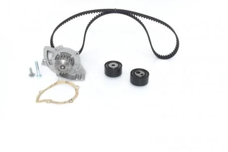CITROEN К-кт. грм. (ремінь + 2шт ролики + помпа + кріплення) JUMPER 02-, PEUGEOT BOXER 2.2 HDi BOSCH 1 987 946 411