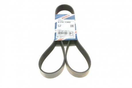 Ремень поликлиновой 9PK1380 BOSCH 1 987 947 379