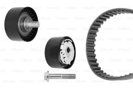 Ролик ГРМ 2170,11194-1,4 16V (р/к натяжний + опорний + ремінь) (INA) BOSCH 1 987 948 286 (фото 1)