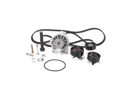 К-кт. грм. (2шт ГРМ + 3шт ролики + помпа + кріплення) VW LT, T4 2.5 TDI BOSCH 1 987 948 873