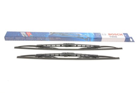 КОМПЛЕКТ ДВОРНИКОВ.530/475+SPOILER TWIN GOLFIV OCTAVIA96- A3 584S BOSCH 3 397 001 727