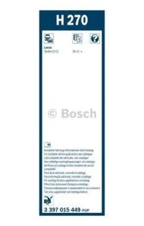 Склоочисник BOSCH 3 397 015 449