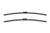 Щетки стеклоочистителя (бескаркасные) (комплект) (700/700 мм) Citroen C6 Peugeot BOSCH 3 397 118 976 (фото 1)
