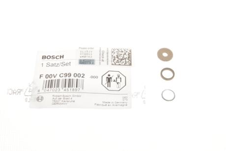 Ремкомплект форсунки (CR)(тефл) BOSCH F 00V C99 002