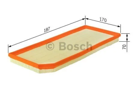 Повітряний фільтр BOSCH F 026 400 023