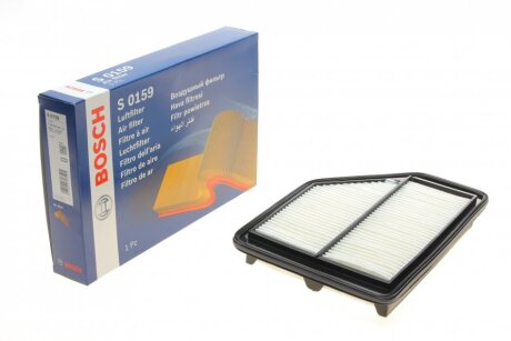 Фильтр воздушный (295x198x46) Honda CR-V (RD/RE) FR-V (BE) 2.2 CTDi 05- BOSCH F 026 400 159