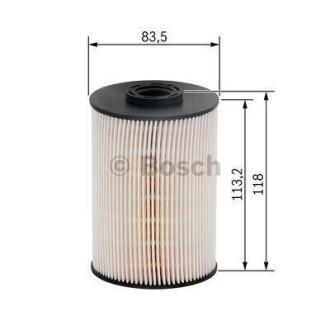 Паливний фільтр CITROEN C5 III, C6 PEUGEOT 407, 607 2.7D 12.04- BOSCH F 026 402 004