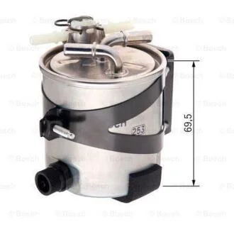 N2061 Фільтр паливний диз. RENAULT Megane II 1,5-2,0DCI, Scenic 1,5-2,0DCI 04-. BOSCH F 026 402 061