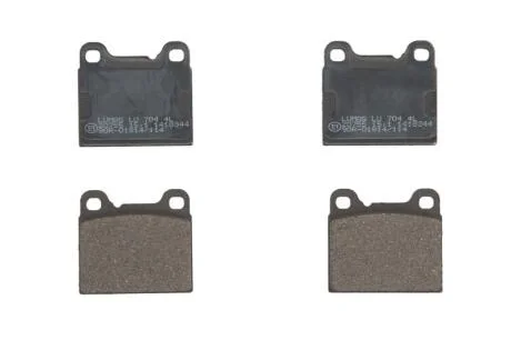 Гальмівні колодки, дискові BRECK 20755 00 704 00