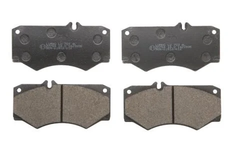 Гальмівні колодки, дискові BRECK 20784 00 703 10