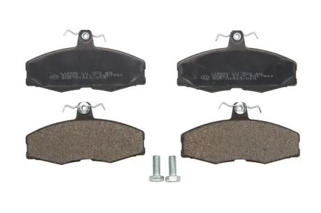 Гальмівні колодки, дискові BRECK 20861 00 702 00