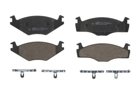 Гальмівні колодки, дискові BRECK 20887 10 702 00