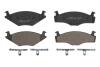 Колодки пер. гальмівні VW GOLF I/II/JETTA I/II -91/PASSA BRECK 20887 20 702 00 (фото 1)