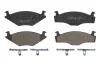 Колодки пер. гальмівні VW GOLF I/II/JETTA I/II -91/PASSA BRECK 20887 20 702 00 (фото 1)