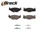 Колодки пер. гальмівні VW GOLF I/II/JETTA I/II -91/PASSA BRECK 20887 20 702 00 (фото 4)