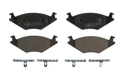 Гальмівні колодки, дискові BRECK 20889 00 702 00