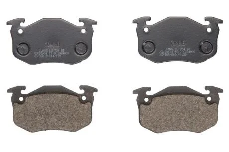 Гальмівні колодки, дискові BRECK 20973 00 704 00